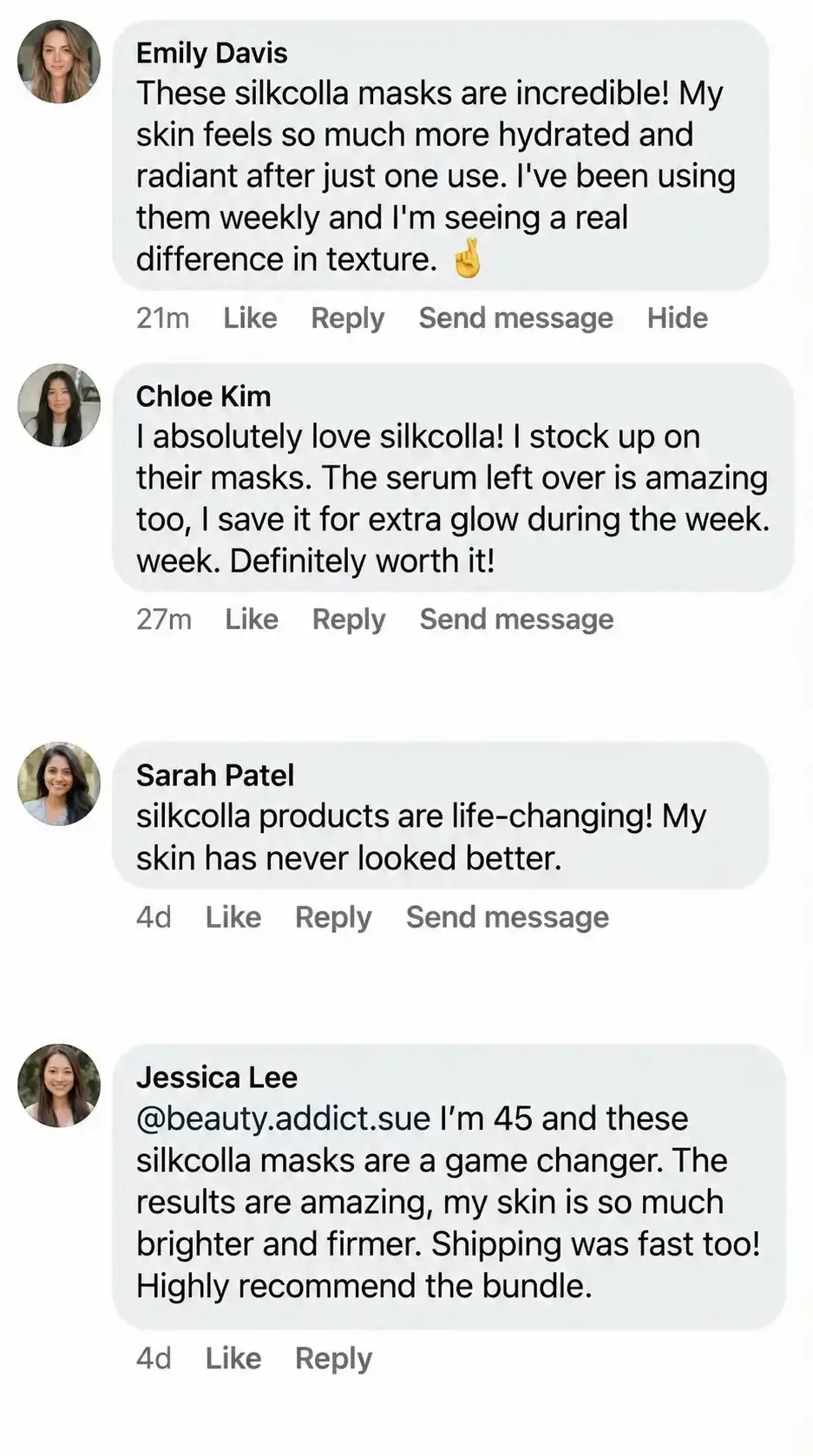 Customer review screenshot